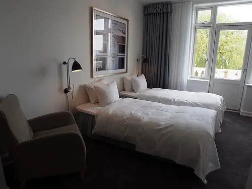 Restful bedrooms at Kurhotel Skodsborg, Copenhagen Photo: Heatheronhertravels.com