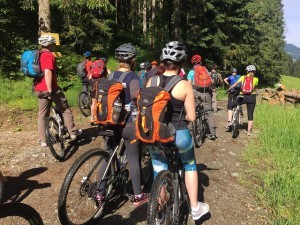 Mountian Biking in Wilder Kaiser as part of Alpine Sports Week