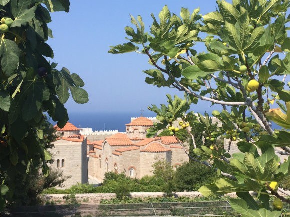 View of the Convent of Evangelismos on Patmos Photo: Heatheronhertravels.com