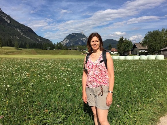 Walking back to Leutasch through the meadows Photo: Heatheronhertravels.com