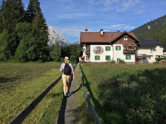 Walking through Kirchplatzl in Tirol, Austria Photo: Heatheronhertravels.com