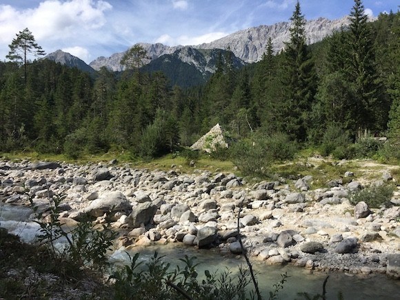 Walking by the river in the Gaistal Valley, Austria Photo: Heatheronhertravels.com