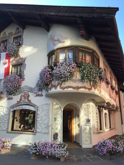 Pretty houses in Seefeld, Austria Photo: Heatheronhertravels.com