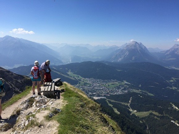 The view from Seefelder Spitze in Austria Photo: Heatheronhertravels.com