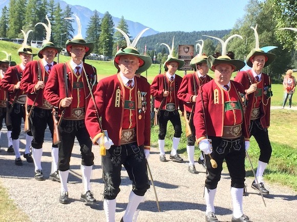 The Rifleman's Parade in Seefeld, Austria Photo: Heatheronhertravels.com