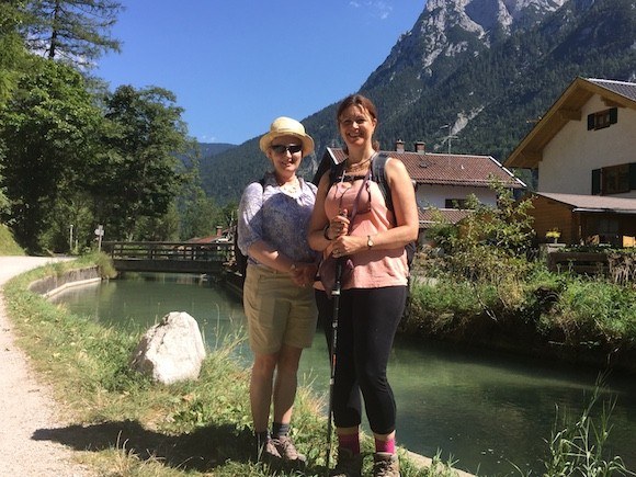 Walking to Mittenwald from the Leutasch Gorge Photo: Heatheronhertravels.com