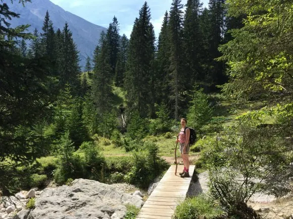 Walking down through the Gaistal Valley in Austria Photo: Heatheronhertravels.com