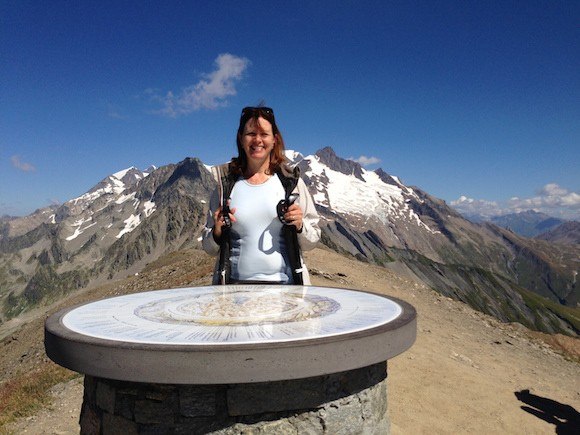 Tete Nord de Fours on the Tour de Mont Blanc Photo: Heatheronhertravels.com