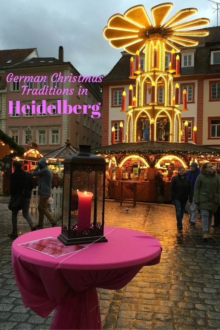 Read about German Christmas Traditions in Heidelberg, Germany