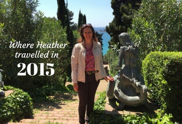 Where Heather travelled in 2015 Photo: Heatheronhertravels.com