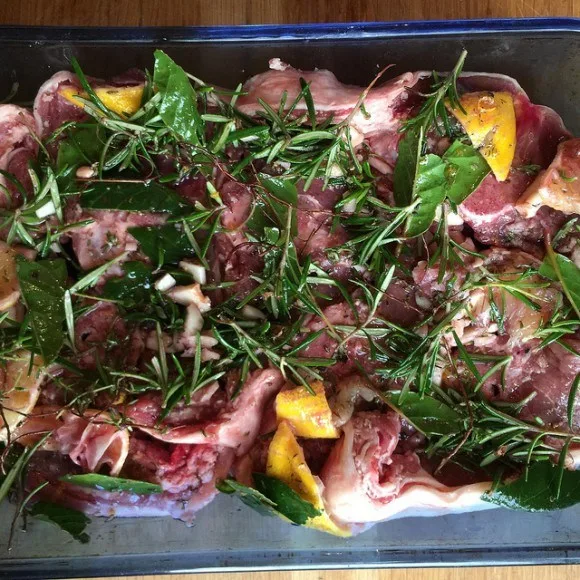 Kleftico inspired Barbecued lamb from The Traveller's Table Photo: Heatheronhertravels.com