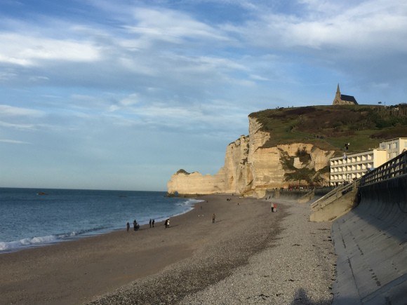 Beach at Etretat in Normandy Photo: Heatheronhertravels.com