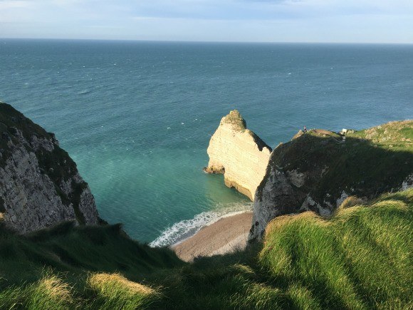 Cliffs at Etretat in Normandy Photo: Heatheronhertravels.com