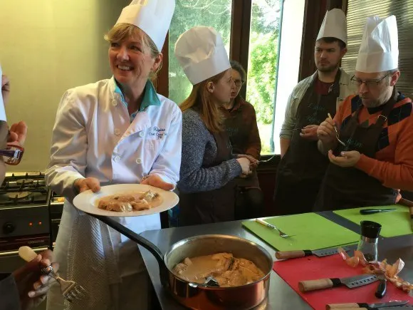 Cookery class Chez Regine near Le Havre in Normandy Photo: Heatheronhertravels.com