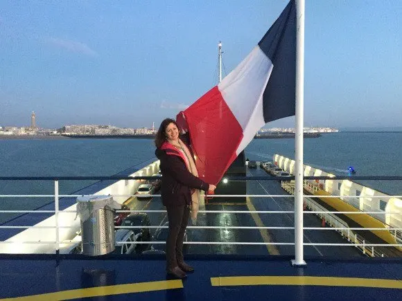 Leaving Le Havre on Brittany Ferries Photo: Heatheronhertravels.com