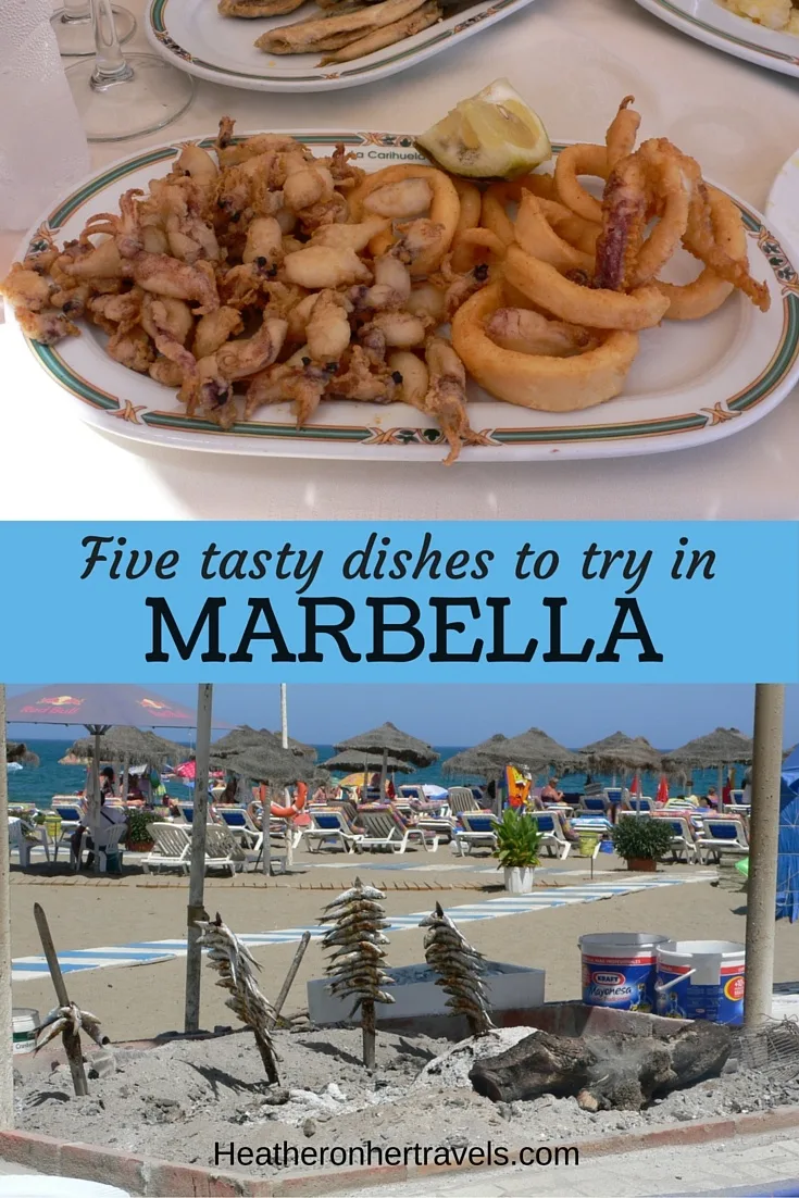 Read about 5 tasty dishes to try in Marbella, Spain