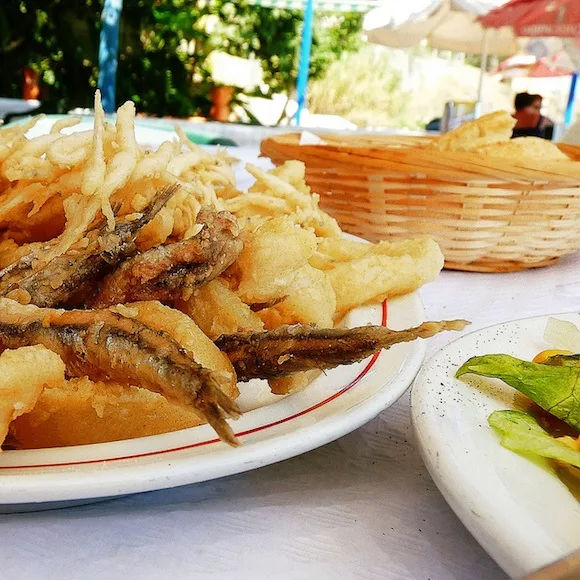 Pescaito Frito for lunch Photo: Dorte on Flickr