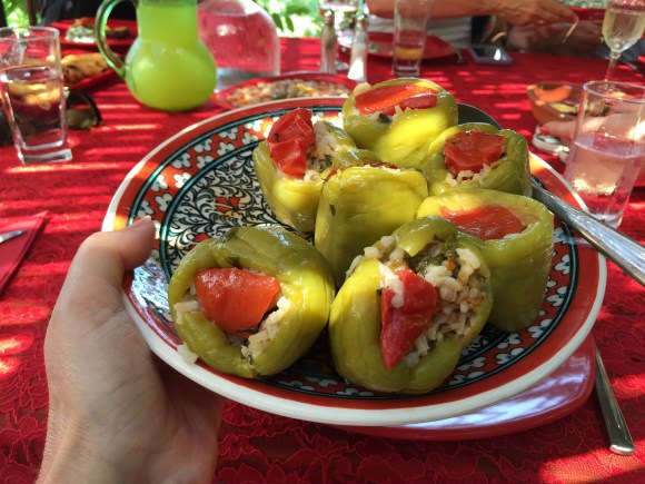 Azamara Journey - Stuffed peppers in Turkey with Azaamara Club Cruises Photo: Heatheronhertravels.com