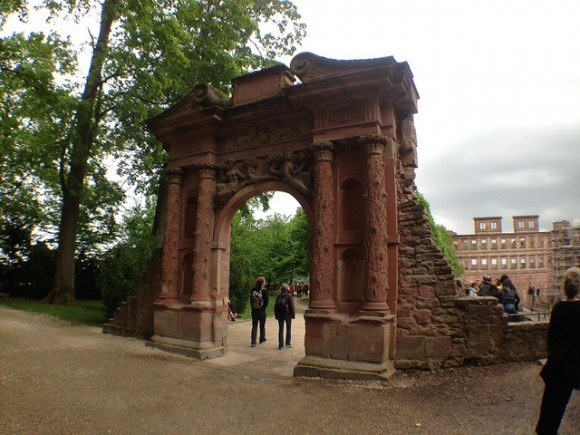 The Elizabeth Gate at Heidelberg Castle Photo: Heatheronhertravels.com