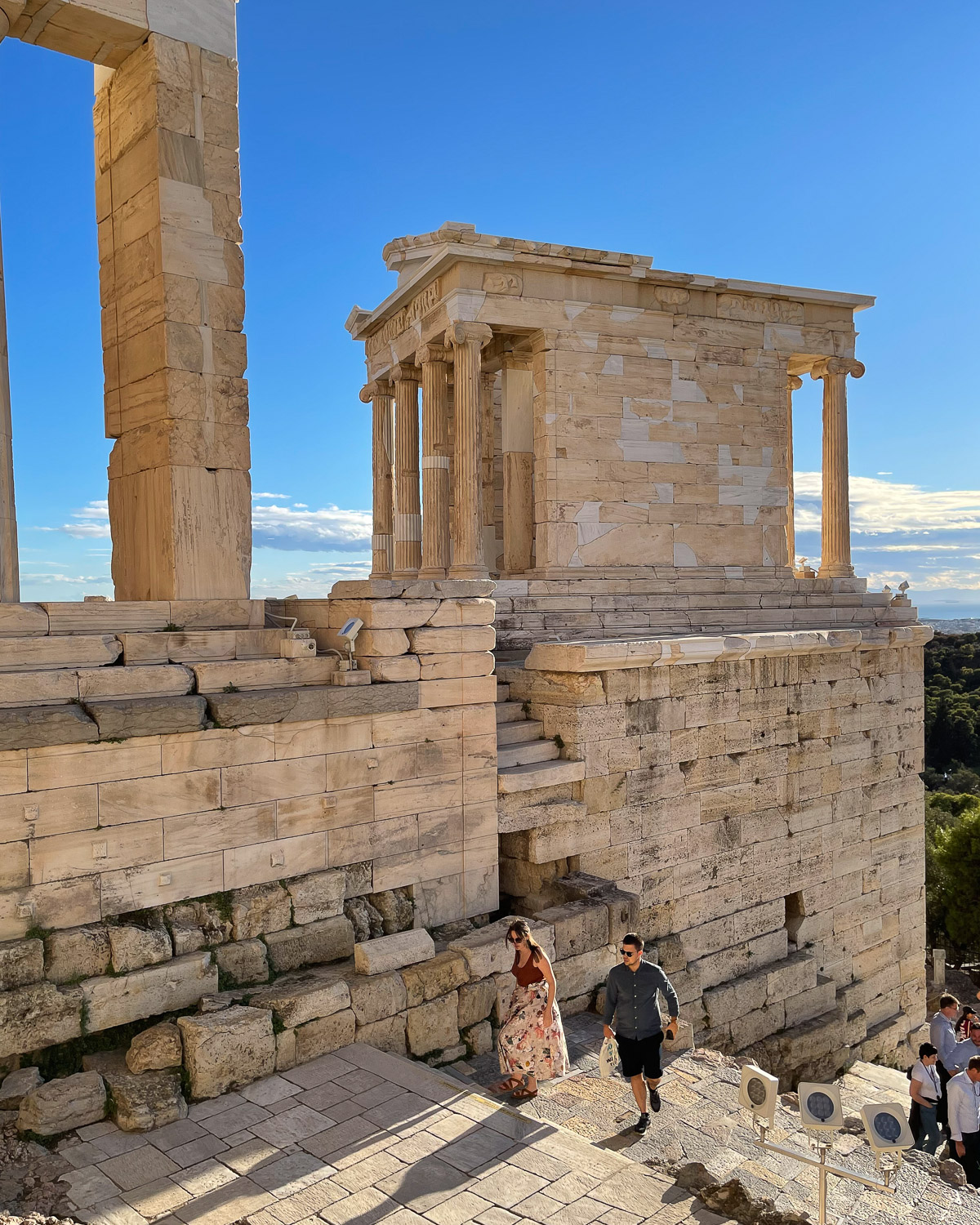 Temple of Athena Nike, Acropolis in Athens Photo Heatheronhertravels.com