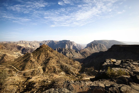 Jebel Akhdar Mountains in Oman Photo: AudleyTravel.com