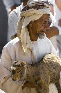 The Nizwa Livestock Market in Oman
