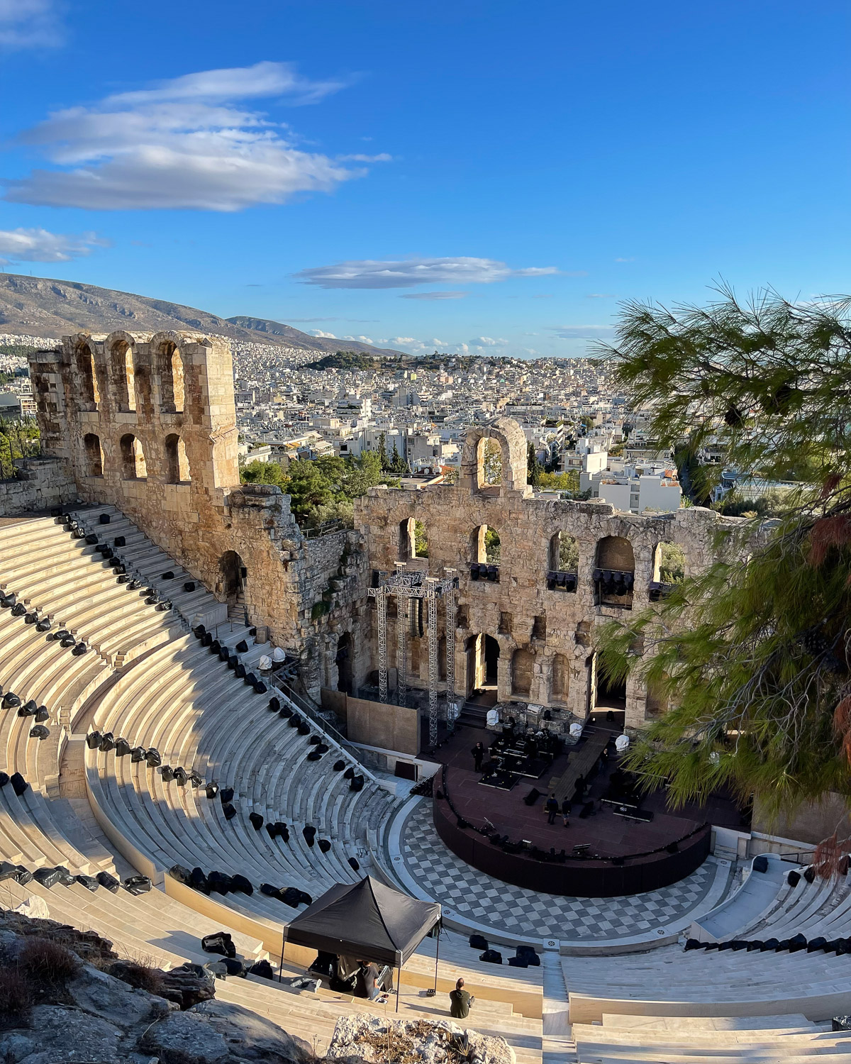 Odeon of Herodes Atticus Athens Photo Heatheronhertravels.com