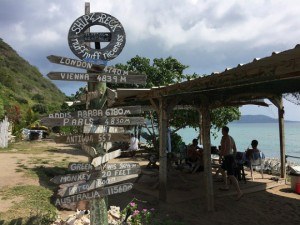 Shipwreck beach bar on St Kitts Heatheronhertravels.com