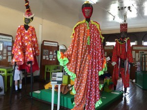 Carnival costumes in the National Museum St Kitts