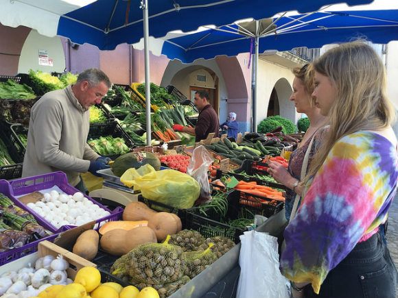 Market near Pontas in Costa Brava Heatheronhertravels.com