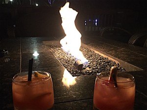 Sawgrass Marriott Cocktails Firepit