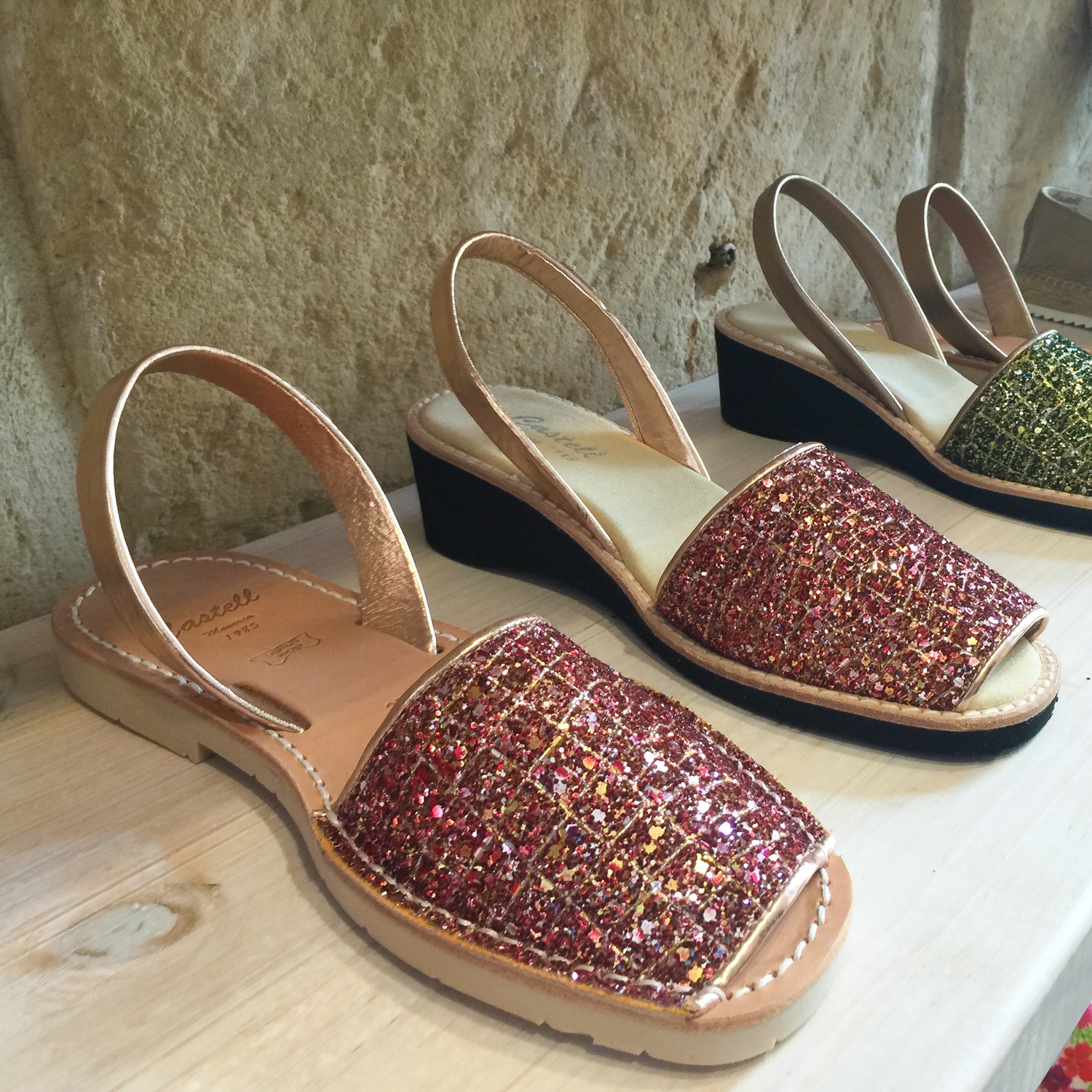 Avarca shoes in Mahon in Menorca Photo Heatheronhertravels.com