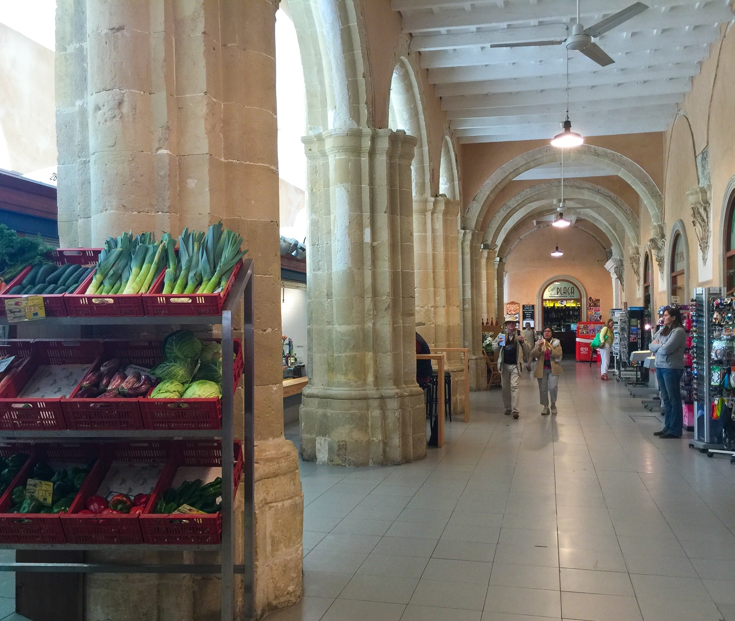 Cloisters in Mahon in Menorca Photo Heatheronhertravels.com