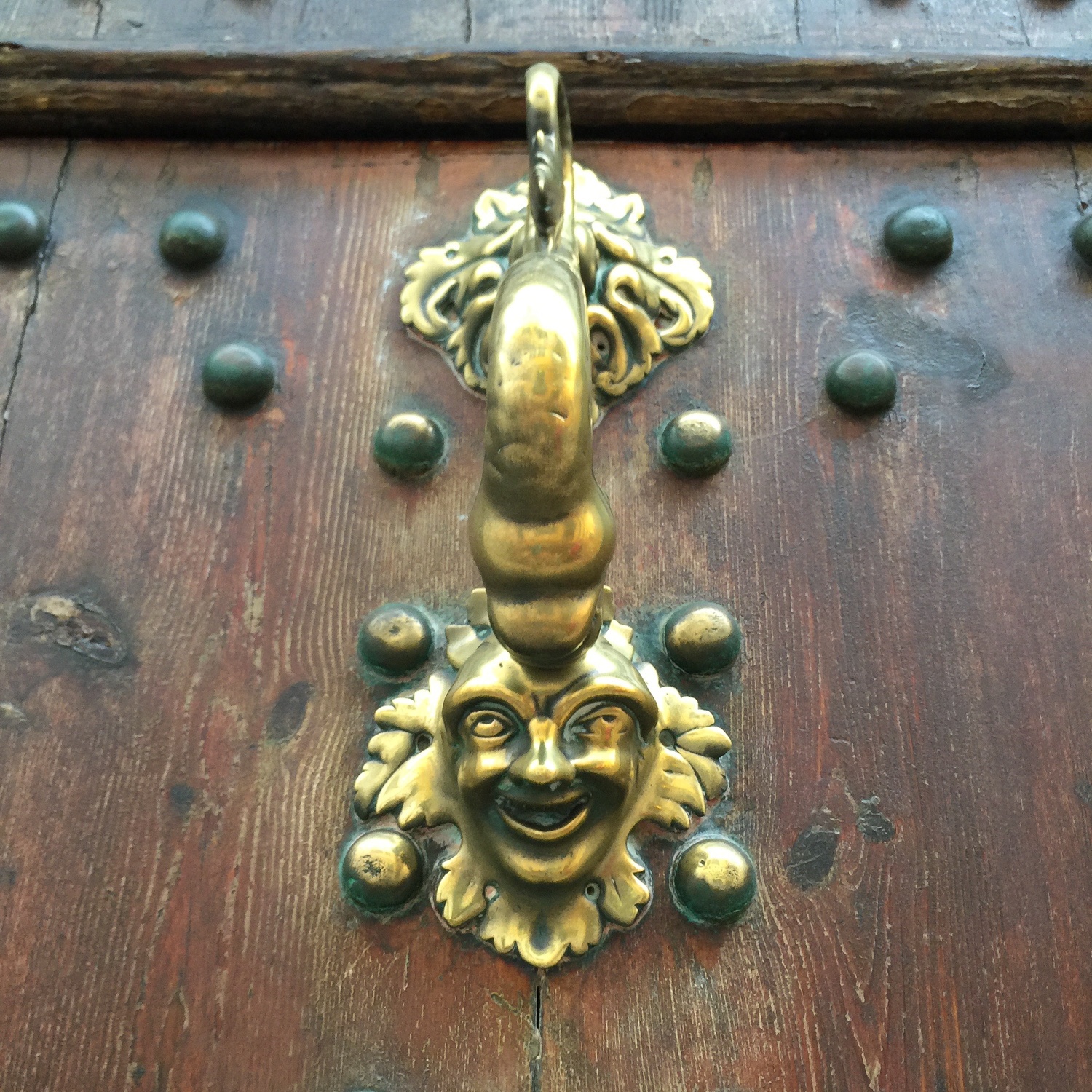 Door knocker in Mahon in Menorca Photo Heatheronhertravels.com
