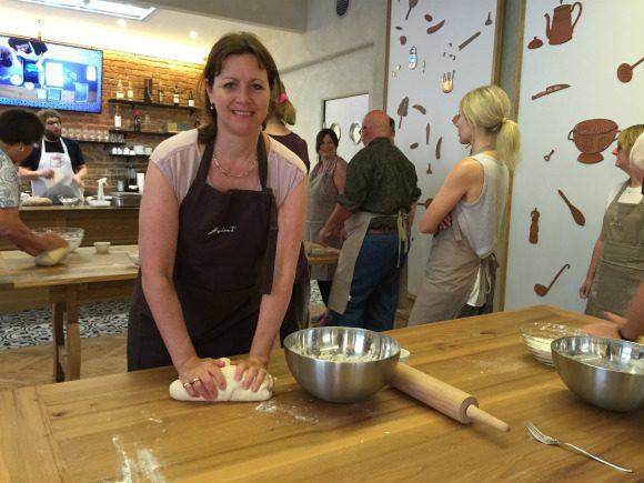 Bread making class in Vienna with Avalon Photo: Heatheronhertravels.com