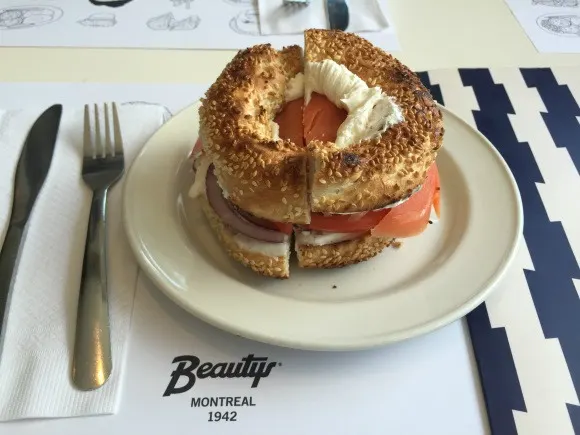 Beauty's Bagel in Montreal Photo: Heatheronhertravels.com