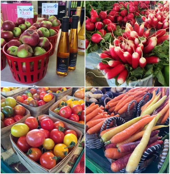 Jean Talon Market in Montreal Photo: Heatheronhertravels.com