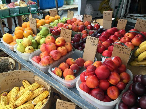 Farmer's market in Kingston, Ontario pHoto: Heatheronhertravels.com