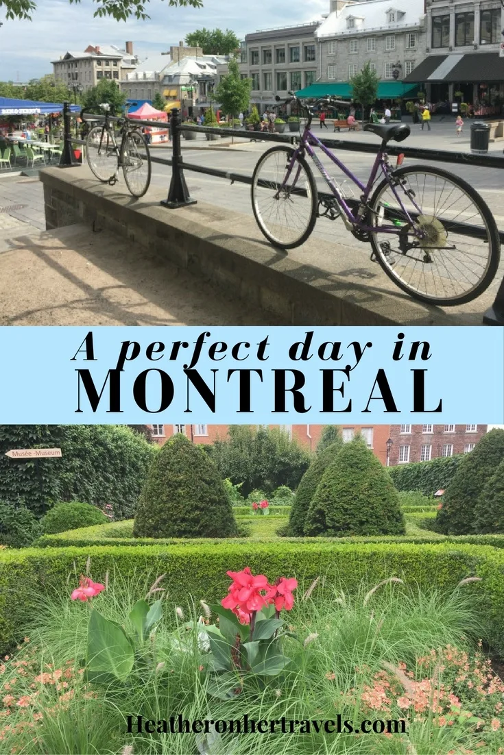 Read about a perfect day in Montreal