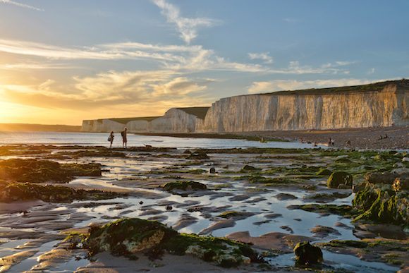 Birling Gap Beach close to Eastbourne Photo: Visit Eastbourne