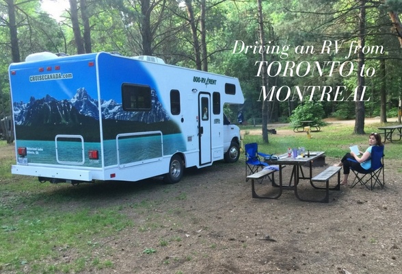 Driving an RV from Toronto to Montreal