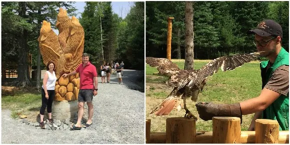 Parc Omega in Quebec, Canada Photo: Heatheronhertravels.com