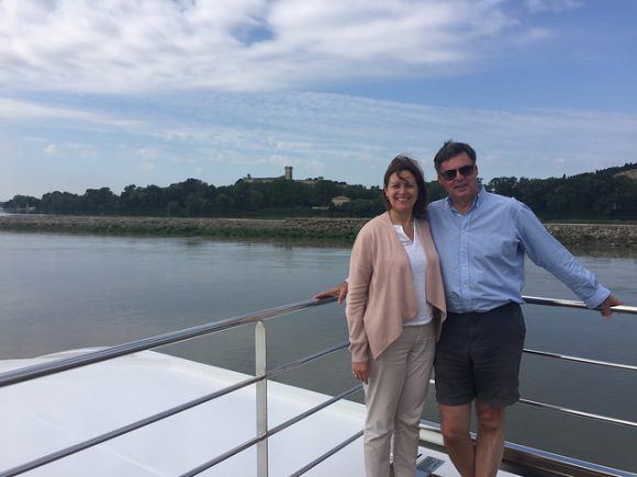 On a Burgundy river cruise