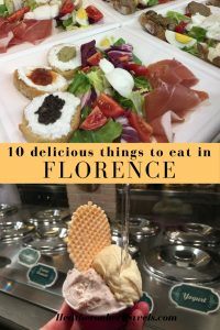 Read about 10 delicious things to eat in Florence