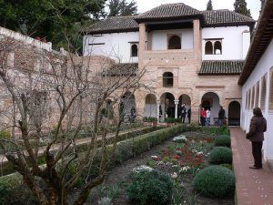 Courtyard in the Alhambra
