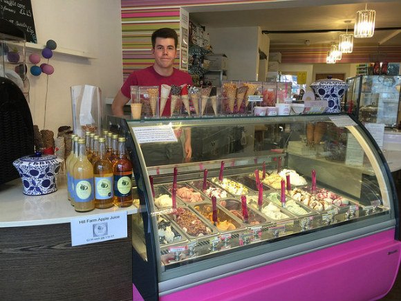Ice Cream at Sundae Child in Romsey - places to eat in Southampton Photo: Heatheronhertravels.com