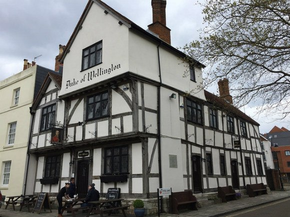 The Duke of Wellington Pub in Southampton - places to eat in Southampton Photo: Heatheronhertravels.com