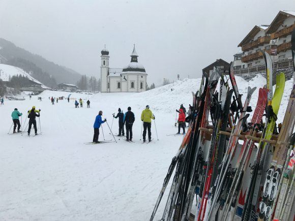 Cross-country ski lessons in Seefeld Austria Photo: Heatheronhertravels.com