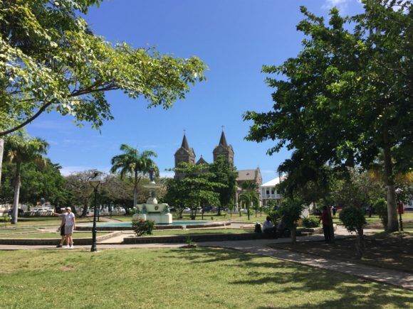 What to do in St Kitts - Independence square in St Kitts Photo: Heatheronhertravels.com