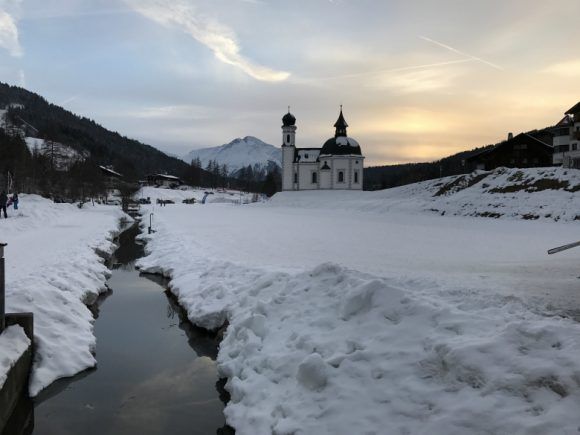 Sunset in Seefeld